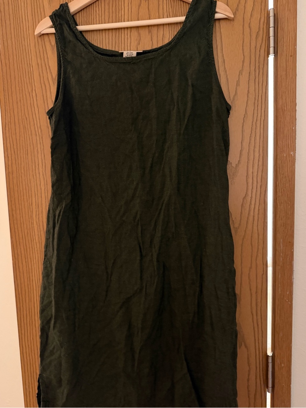 Apostrophe Size 18 Classic Sleeveless Shift Dress - Dark Green
